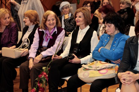 Univerzita mestu-mesto univerzite 23.2.2016. Múzejníčky z LHM sprava: B.Bendíková,S.Šváčová, H.Chlumecká, K.Červenáková, R.Klementová